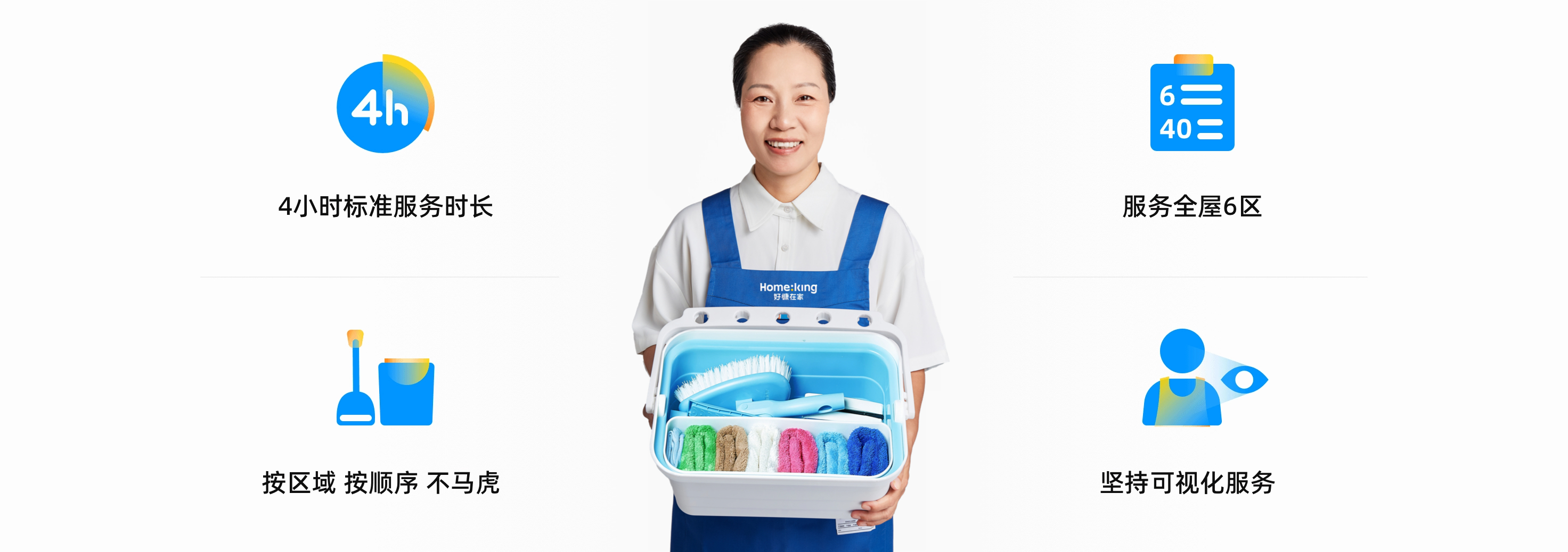 好慷在家居家保洁标准化服务流程